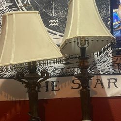2 Vintage Lamps 