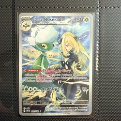 CYNTHIAS ROSERADE DESTINED RIVALS HOLO ILLISTRATION