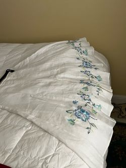 Linen skirt liner polyester