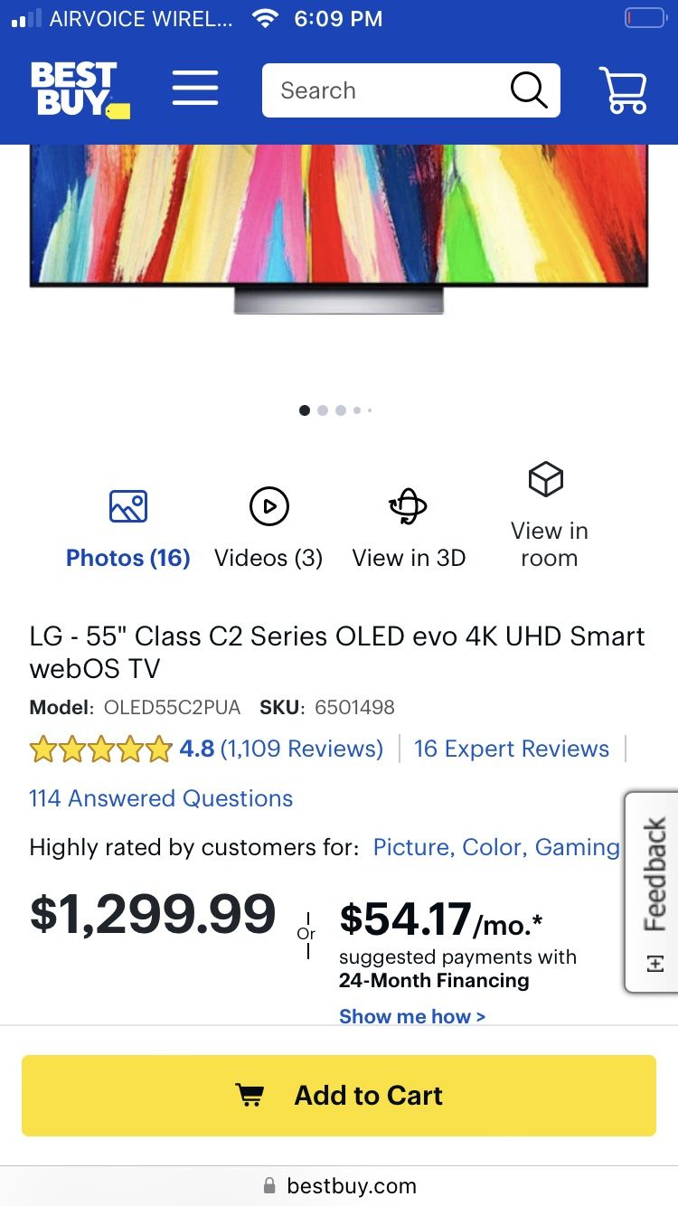 4K Gaming TV NO BOX 