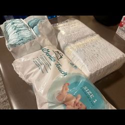 Diaper size one and Two