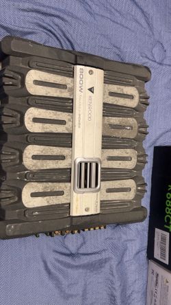 Kenwood 800W Amplifier As Is