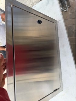 Stainless Steel Outdoor Kitchen Access Door