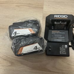 Ridgid Batteries 