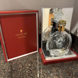 Louis XIII Bottle With Case 