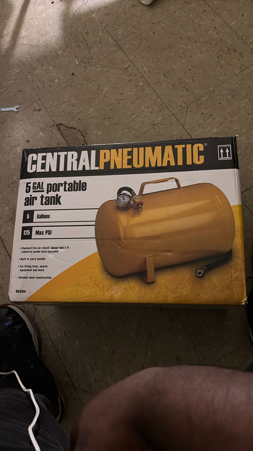 5 Gal Portable Air Tank