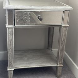 Pier 1 Mirrored Nightstand 