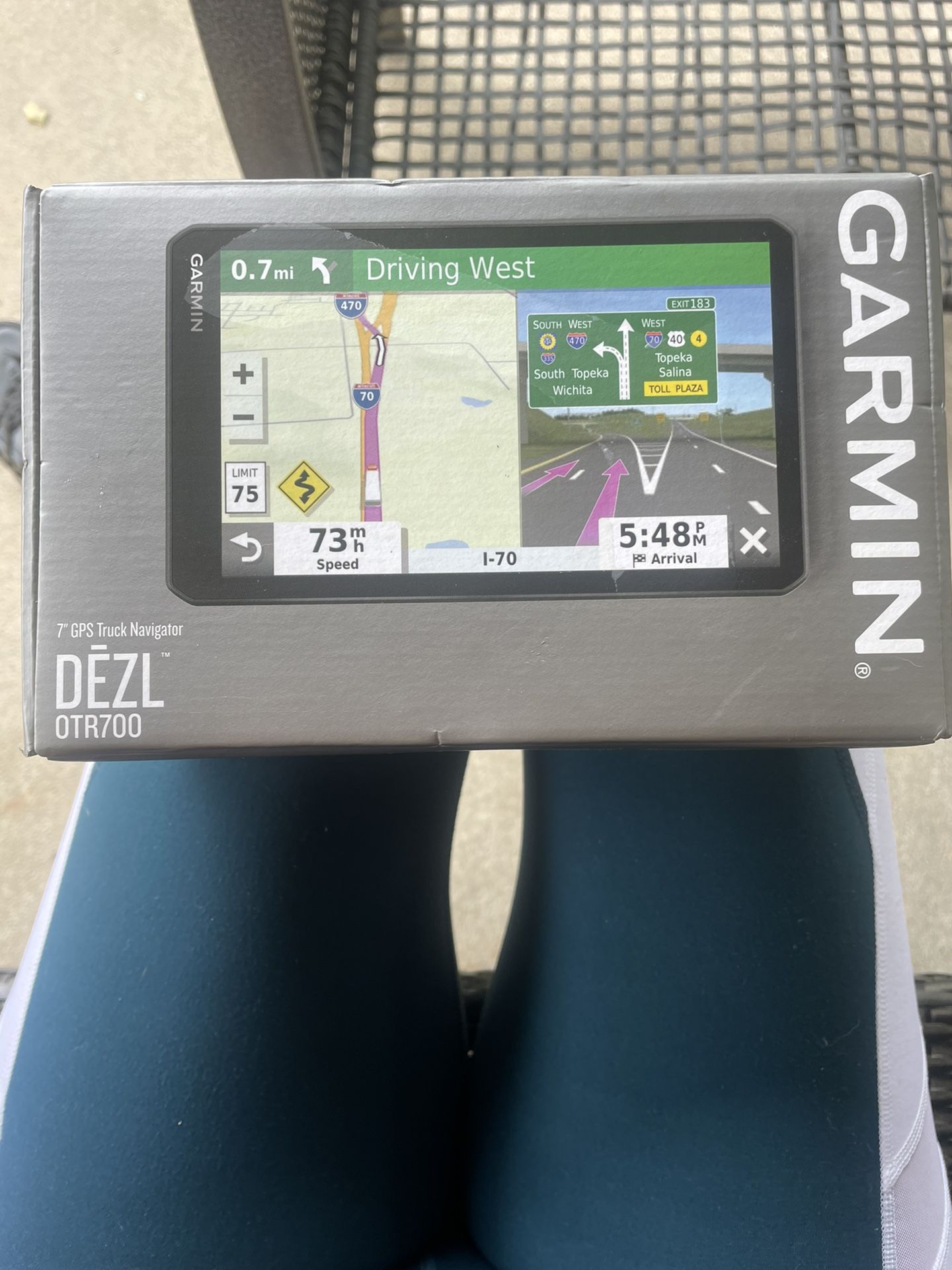 Garmin DEZLOTR700 Truck Navigator