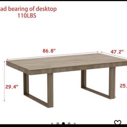 KULAGAGA Kitchen Dining Table 