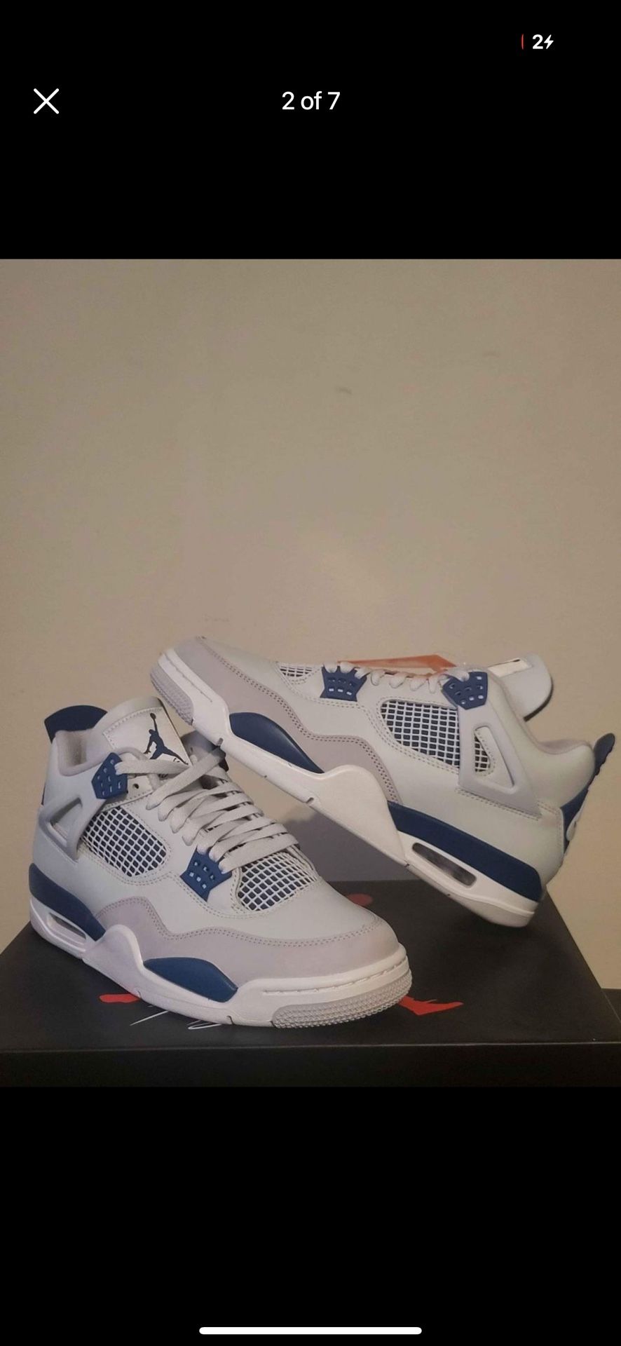 Military Blue 4 Sz 9.5