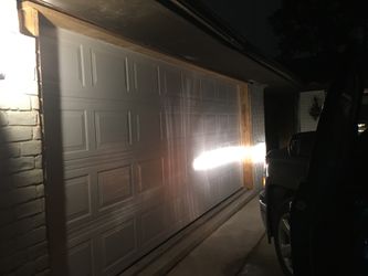 new garage door