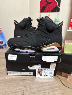 Size 8.5 - Nike Air Jordan 6 DMP Black Gold