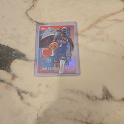 Shai  gilgeous, Alexander. Sole Ambition. 25-26