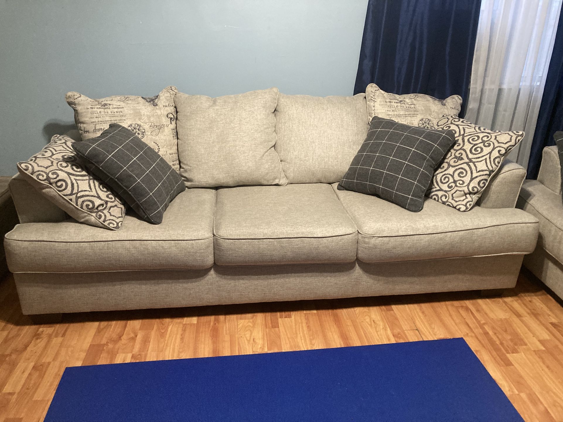 Sofa And Loveseat New Lightly Used
