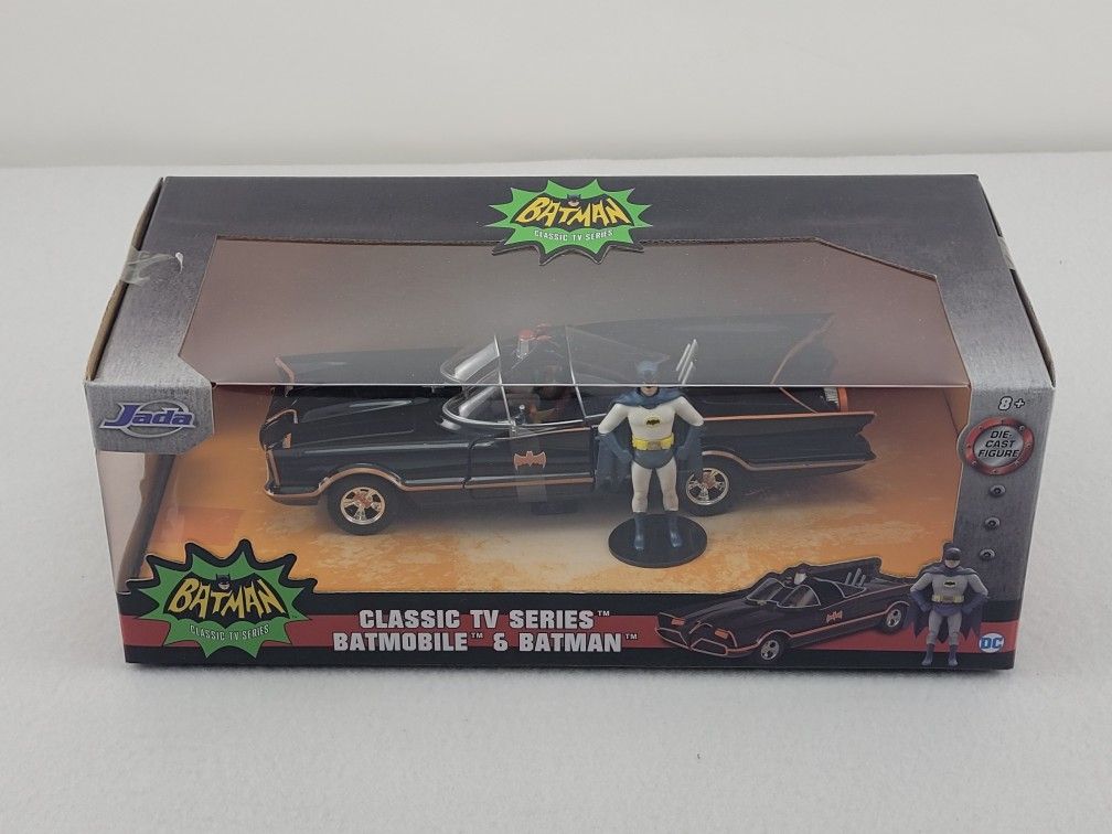 Jada Toys DC Comics Hollywood Rides Classic TV Series Batmobile Die Cast Car