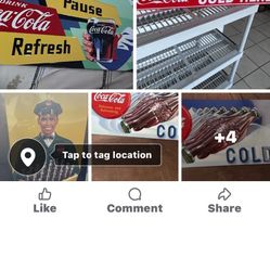 3 D Metal Tin Signs 15.00 Each