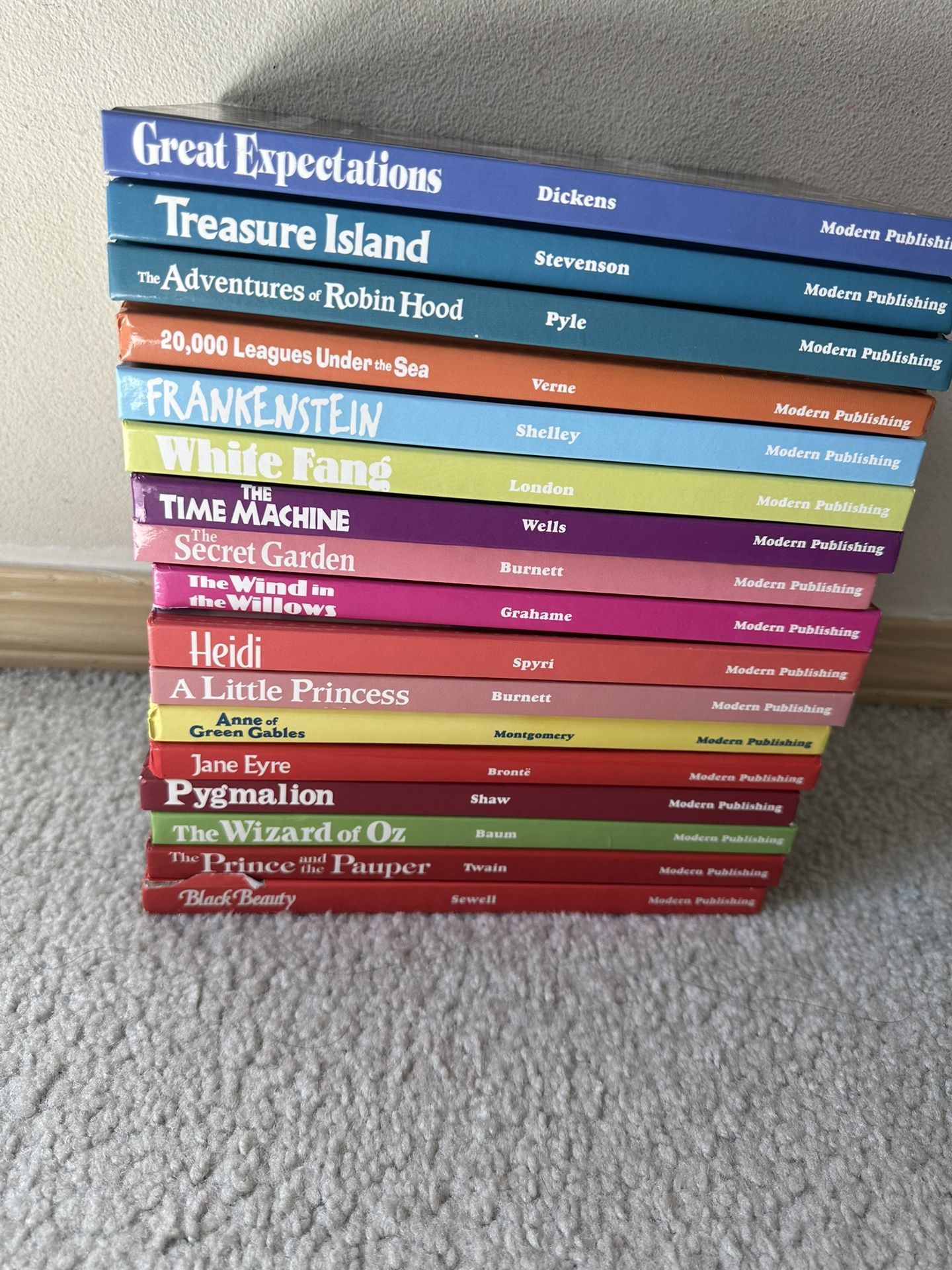 Classic Novels hardcover books (17 Books)