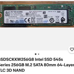 Intel SSD 545s Series (256GB)