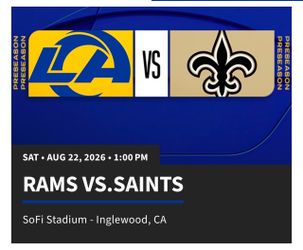 2 preseason tickets for sale