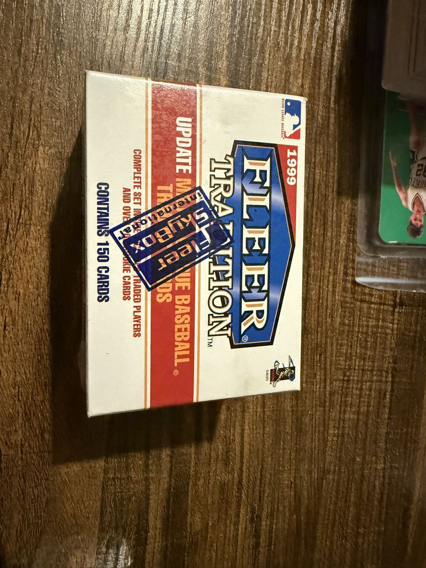 1999 Fleer Tradition Update Sealed Baseball Card Set With Lots Of Rookies Alfonso Soriano, Etc