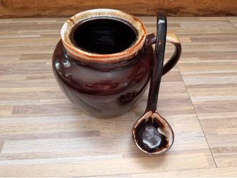 Pfaltzgraff "Gourmet Brown" 1 ¼ Quart Soup Tureen / Bean Pot