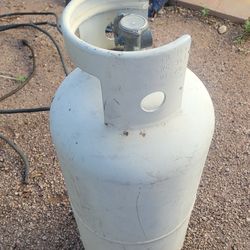 Aluminum propane tank