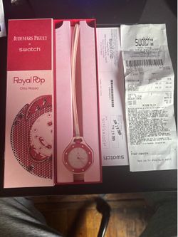 Brand New Audemars Piguet x Swatch Royal Pop Otto Rosso