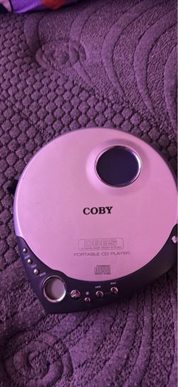 Coby CX-CD111 Portable CD Player DBBS Ultra Compact - Silver