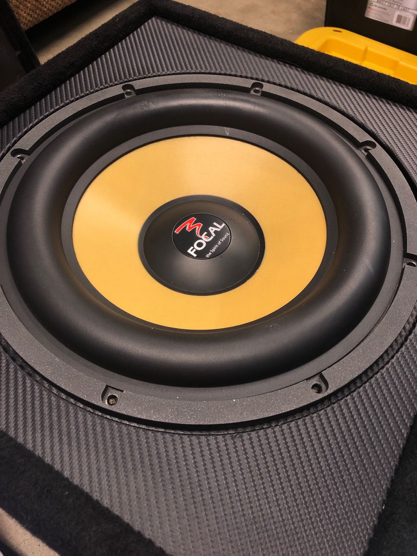 FOCAL 33KX 13" POLY 800W DUAL 2 OHM K2 POWER SUBWOOFER SPEAKER