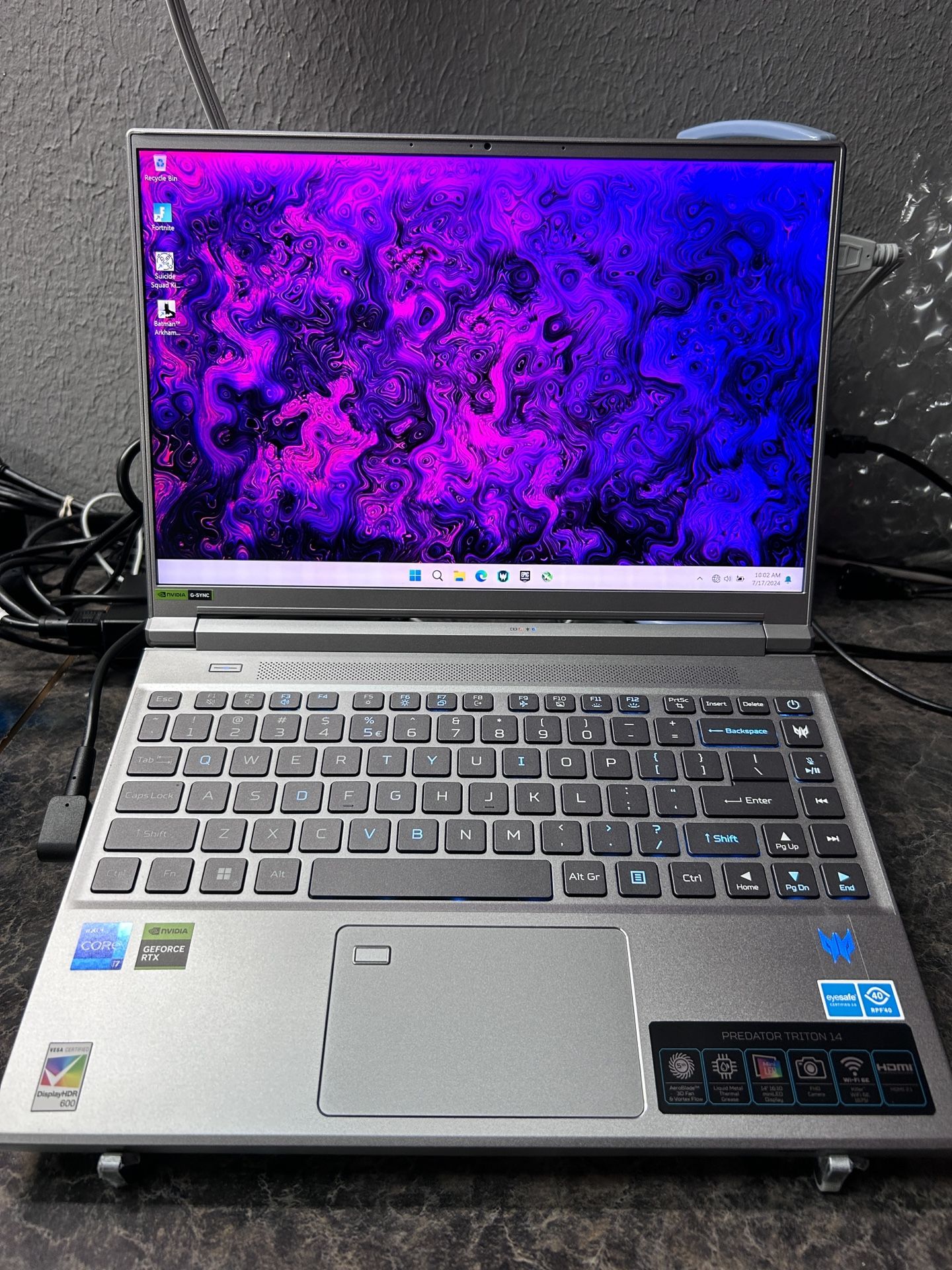 Acer RTX4070 Gaming Laptop