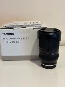 Tamron 25-200mm F/2.8-5.6 Di III VXD G2 Lens