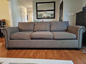 Large Gray Sofa / Couch