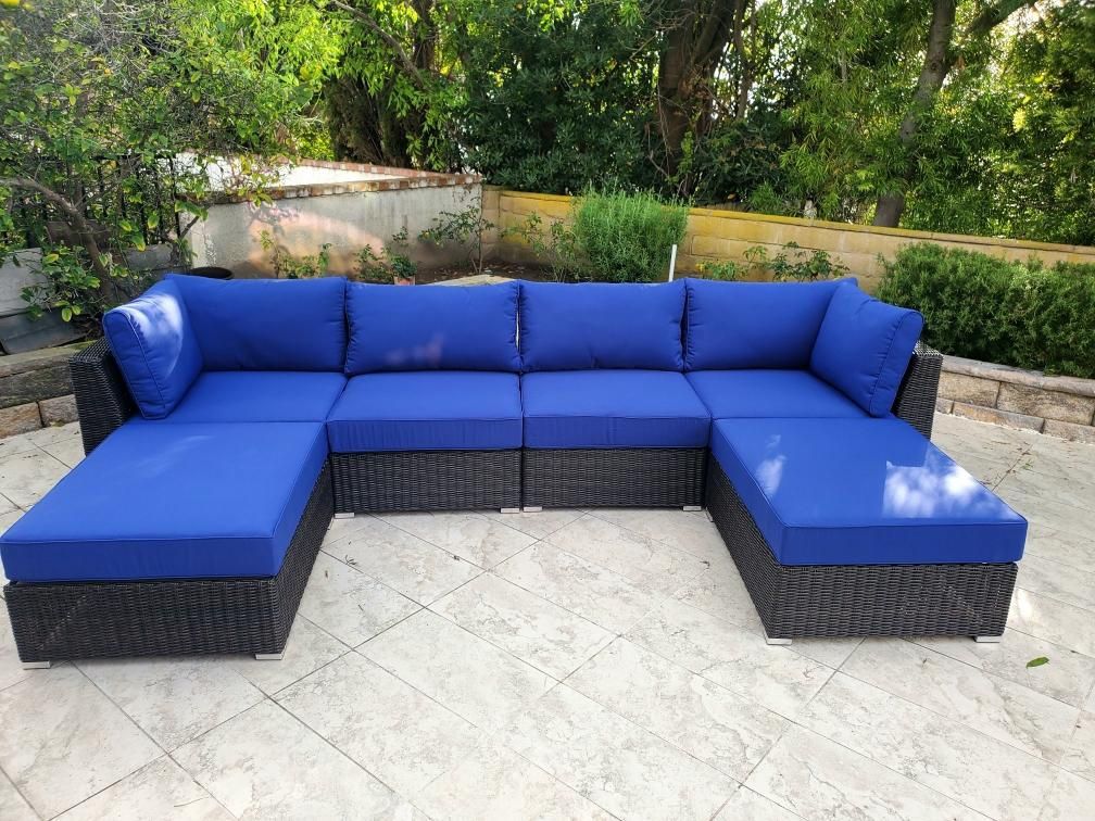 Patio Furniture - 6pc Sectional Sofa  ((CLEARANCE!!!))