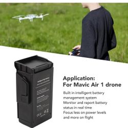 Intelligent Flight Battery, for Mavic Air 1, 2375mAh Rechargeable Intelligent Flight Battery, Mavic Air 1 Drone Accessory, 46 Minutes Flight Time