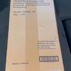 Shark Ninja POWERDETECT Ultra‑Light Corded Stick Vacuum HZ4002 – New in Box, Never Used