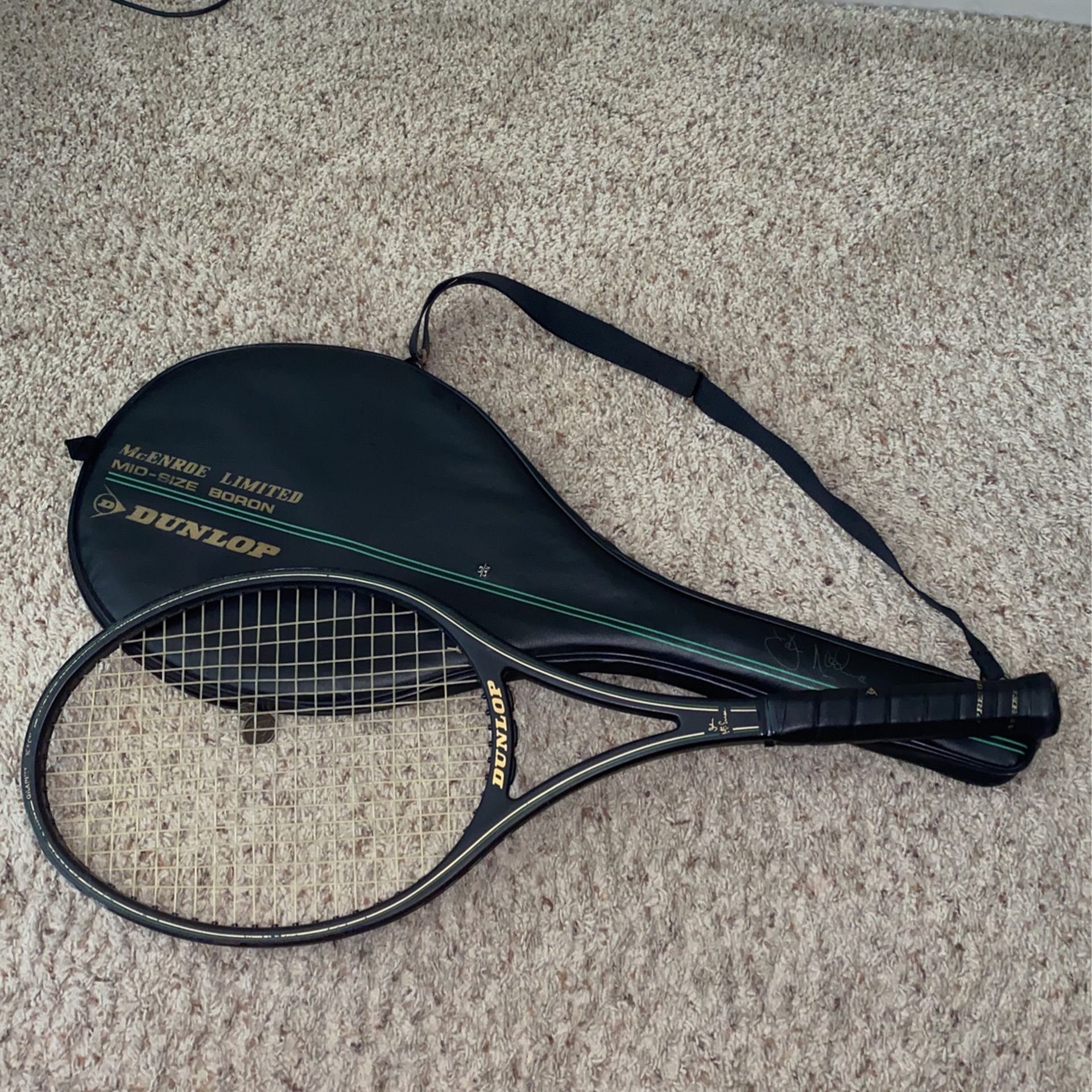 John McEnroe  Tennis Racket