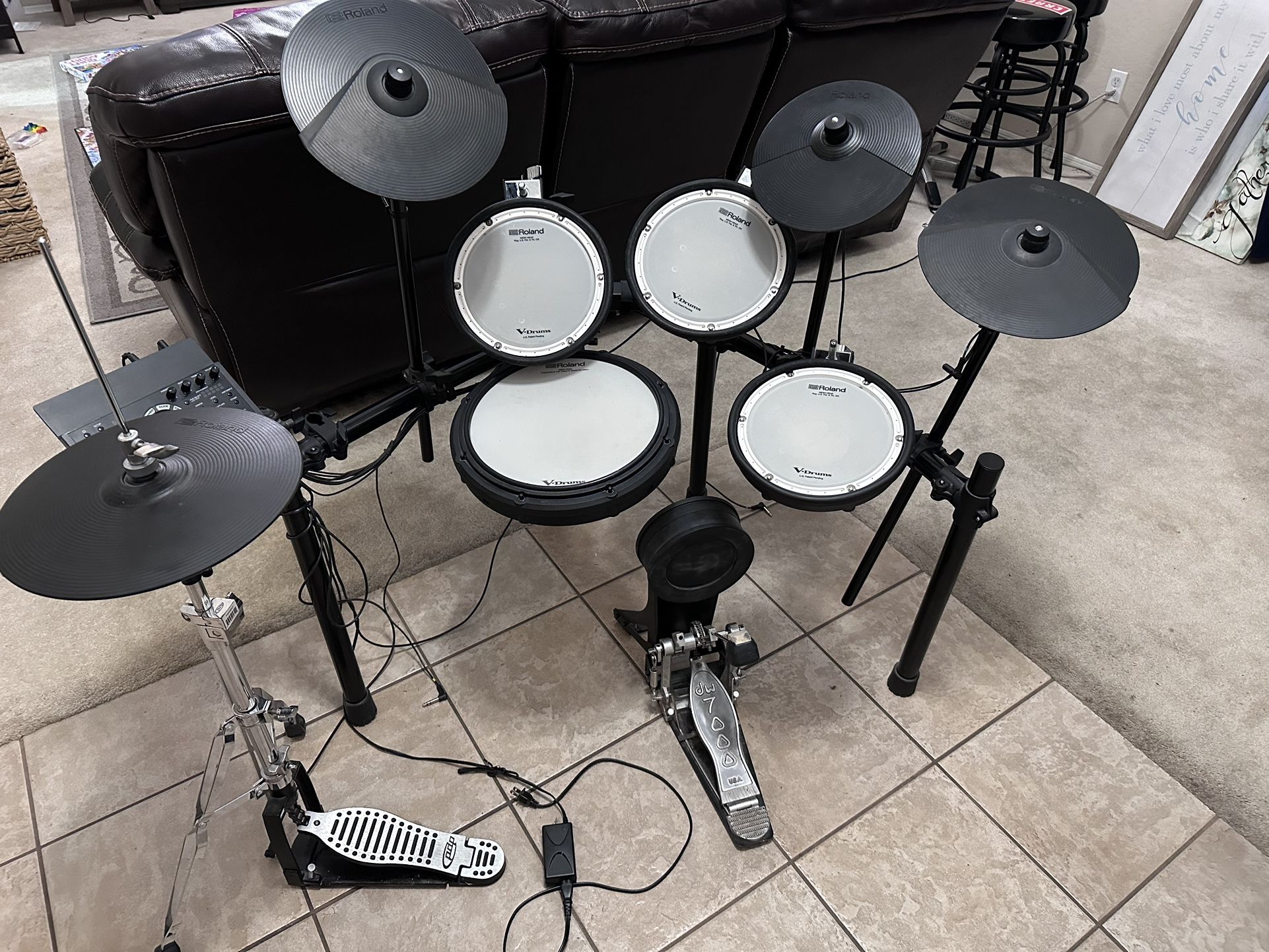 Roland TD-17 Electric Drum Set (Barely Used)