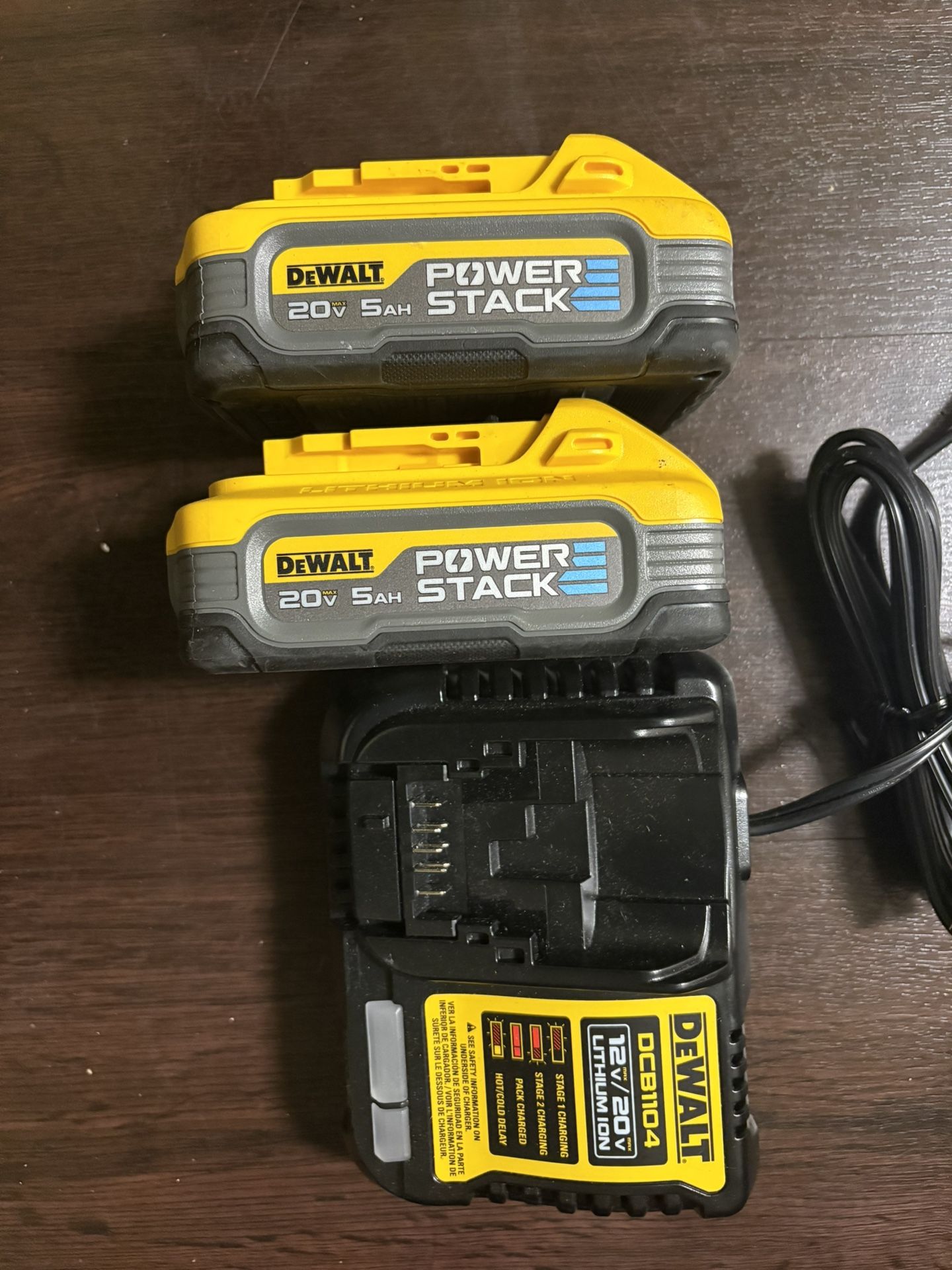 Dewalt 20v 5.0 Power stack Battery’s New