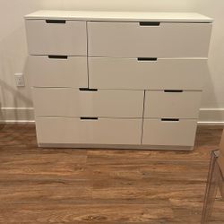White Drawers