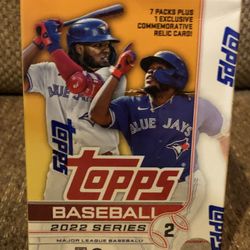 Brand New and Sealed 2022 Topps Series 2 Baseball Blaster Box