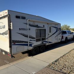 Toy Hauler Travel Trailer Camper