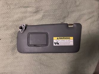 Honda CRV sun visor, gray, left side, fits 2005/2006