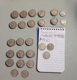 Buffalo Nickels And Liberty Head Nickels