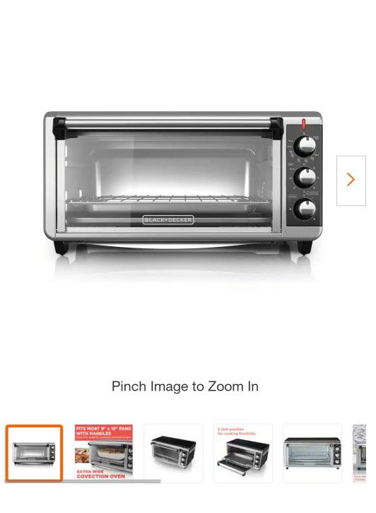 Black And Decker Toaster Oven Broil