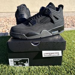 Nike Air Jordan 4 Retro Black Cat (2025) NEW/RECEIPT SIZE: 9  SOLD OUT EVERY WHERE! $350 FIRM ONLY!