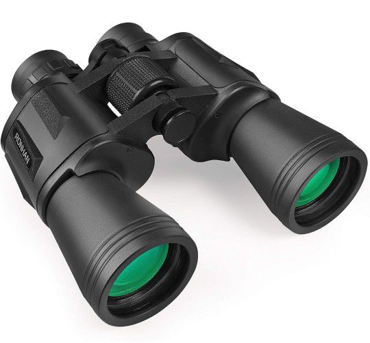 20x50 Binoculars for Adults High Powered, Military Compact HD Professional/Daily Waterproof Binoculars Telescope for Bird Watching Travel Hunting Foot