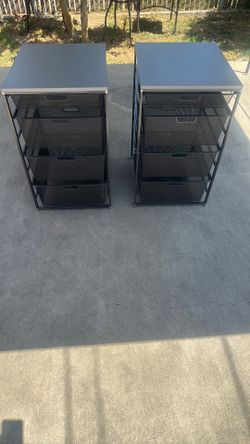 The Elfa Mesh Closet Drawers