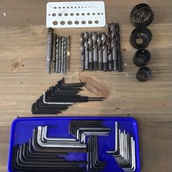 Hole Cutters, Large Drill Bits, & Allen Wrenches 