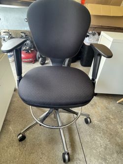 Black Rollie Office Chairs