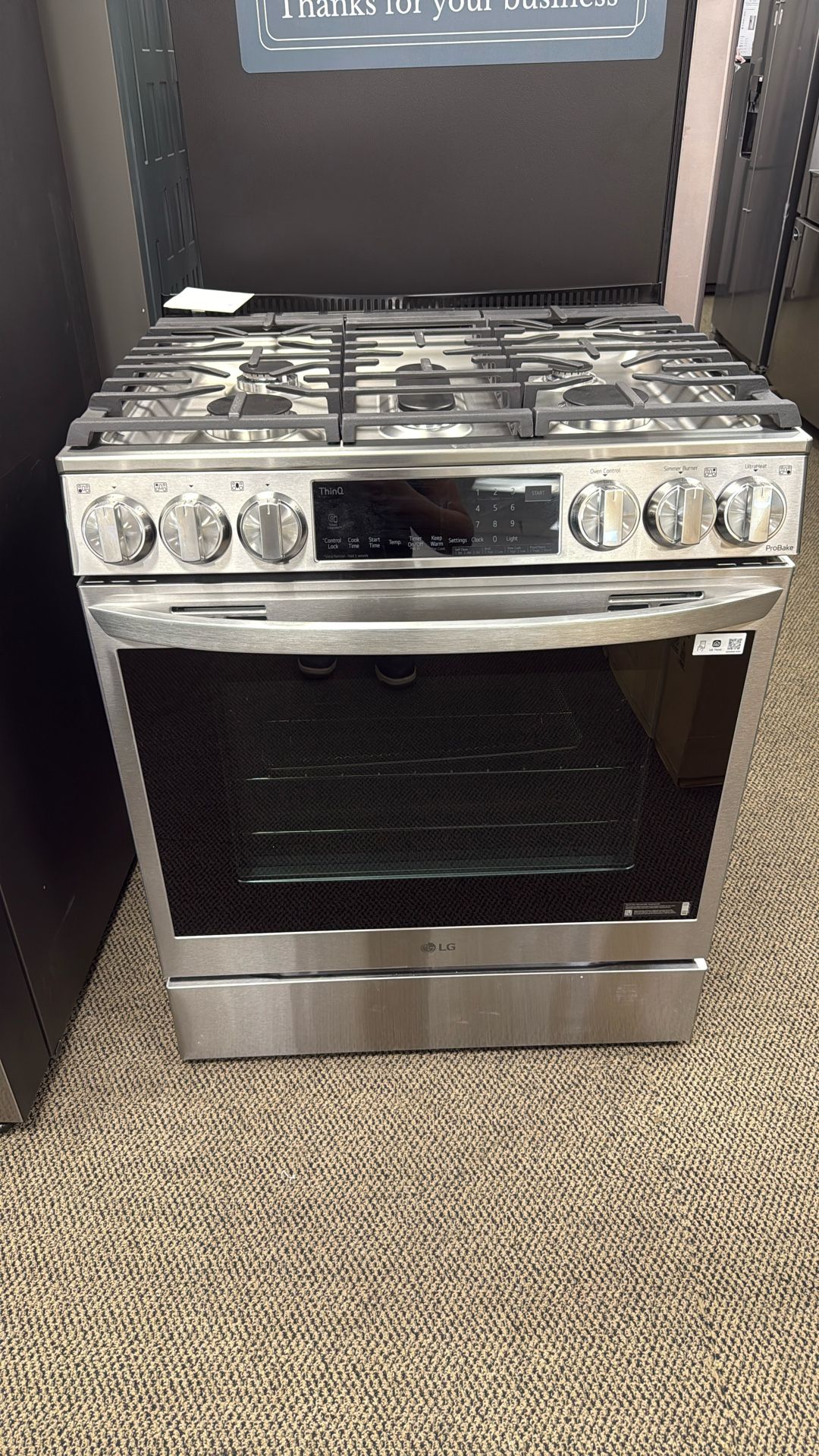 Gas Range |LG On Sale 